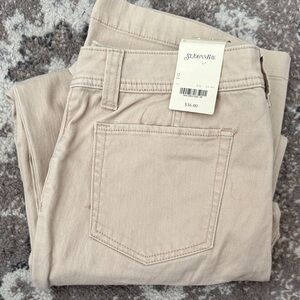 St. John's Bay Women's Beige Jeans